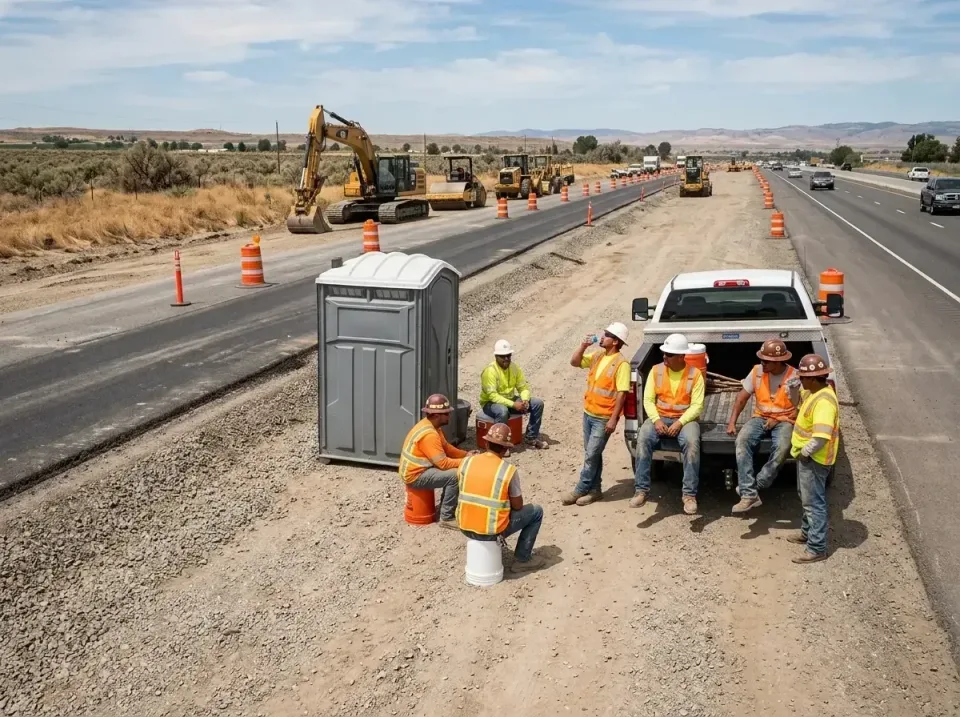 highway-road-construction-crew-007 — frequently asked questions, Porta Potty and Restroom Rentals in Hamlin, TX